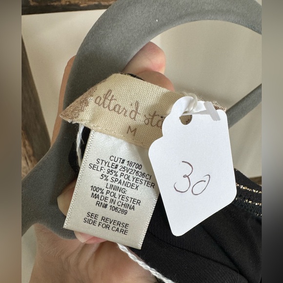 Altar’d State Adjustable Spaghetti Strap Sparkle Stripe Jumpsuit Size M - Picture 7 of 8